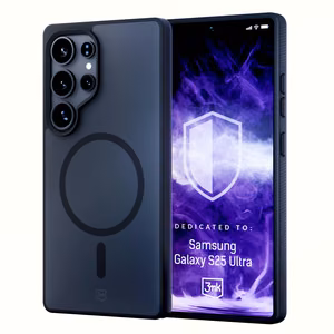 3mk dūmakains magnētiskais viedtālruņa apvalks Samsung Galaxy S25 Ultra - melns