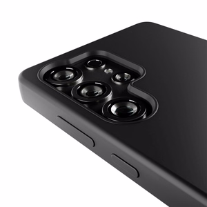 Puro Icon Mag silikona viedtālruņa apvalks ar MagSafe Samsung Galaxy S25 Ultra - melns