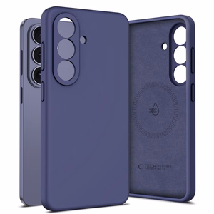 Tech-Protect Silicone MagSafe maciņš priekš Samsung Galaxy S26 - purpursarkans
