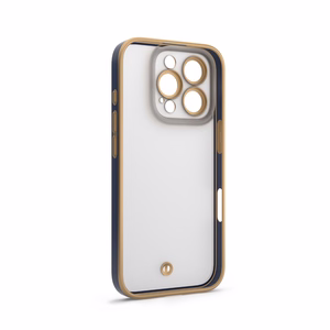 Silky Gold viedtālruņa apvalks iPhone 16 6,1" melns