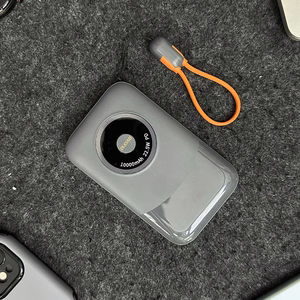 Dudao K21 Mini 10000mAh 22.5W USB-A / USB-C Portatīvais lādētājs (m) - pelēks