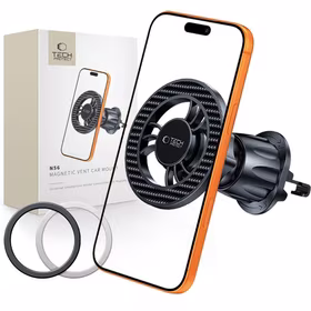 Tech-Protect N56 Magnetic MagSafe auto gaisa atveru turetajs - Melns