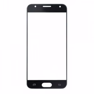 Outer Screen Glass Compatible With Samsung J730 J7 2017 Black HQ