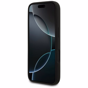 KARL LAGERFELD viedtālruņa apvalks IPHONE 17 Pro saderīgs ar Magnētisko KLHMP17LSKIGROK (Silicone W/ KL Sketch & Logo) melns