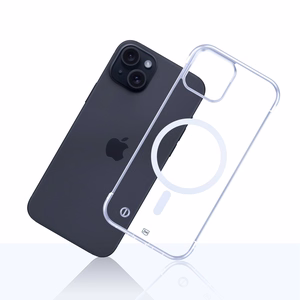 3mk Just20g Magnētiskais viedtālruņa apvalks iPhone 15 Plus - caurspīdīgs