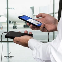 Portatīvais lādētājs SBS TTBB10000FASTPD20K 10000 mAh 20W ar Power Delivery - melna