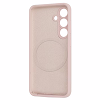 MagColor Pure viedtālruņa apvalks Samsung Galaxy S24 Ultra pūdera rozā