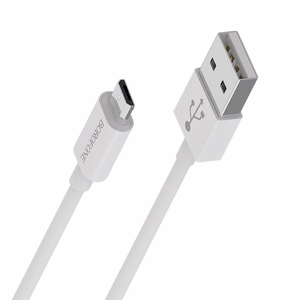 Borofone Kabelis BX22 Bloom - USB uz Micro USB - 2,4A, 1 metrs, balts