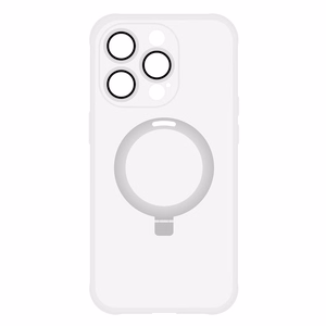 Tel Protect Maģiskais Magnētiskais Viedtālruņa apvalks ar statīvu Iphone 13 Pro sudrabs