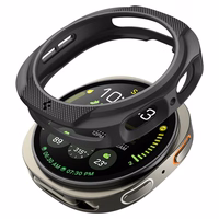 Spigen Liquid Air apvalks pulksteņa Samsung Galaxy Watch 8 44mm - matēts melns