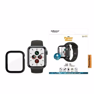 PanzerGlass Pilna korpusa apvalks Apple Watch 4/5/6/SE 40 mm – melns