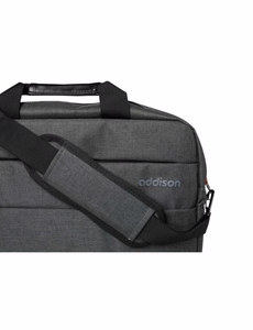 Addison 307014 notebook case 35.8 cm (14.1") Toploader bag pelēks