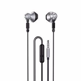Dudao metāla vadu austiņas 3.5mm Mini Jack pelēkas (X2C-Gray)