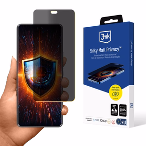 3mk Silky Matt Privacy – privātuma ekrāna aizsargs modelim Honor 200 Pro