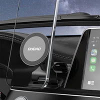 Dudao F25 MagSafe-compatible car mount dashboard or windshield - melns