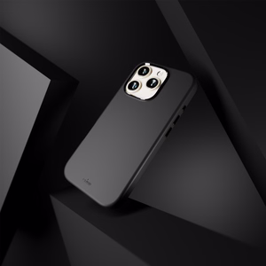 Puro Icon Mag Pro Magnētiskais silikona viedtālruņa apvalks iPhone 16 Pro - melns