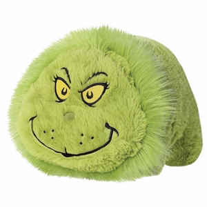 Grinch Spudsters plīša rotaļlieta/spilvens, 25 cm