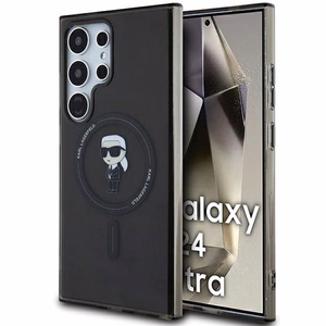 Karl Lagerfeld IML Ikonik MagSafe чехол для Samsung Galaxy S24 Ultra - чёрный