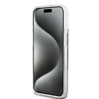 DKNY šķidrā spīduma lielā logotipa viedtālruņa apvalks iPhone 15 Plus / 14 Plus - melns