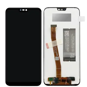 LCD ekrāns Huawei P20 Lite ar skārienekrānu melns ORG
