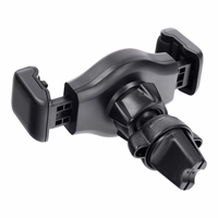 FORCELL F-GRIP Carbon H-CF509 auto turētājs gaisa ventilim melns