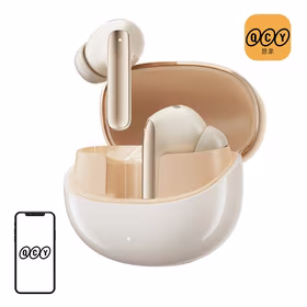 TWS QCY MeloBuds Pro HT08 austiņas, ANC (zelta krāsā)