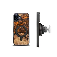 Bewood Unique case for iPhone 16 Plus 6,7" Orange with MagSafe