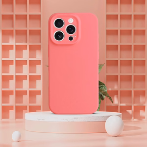 Pilnībā matētais Magnētiskais viedtālruņa apvalks iPhone 16 Pro Max sarkans