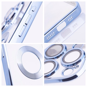 Viedtālruņa apvalks GLAM IPHONE 16e (SE 4 2025) zils