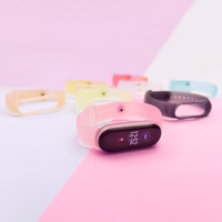 Silikona siksniņa Xiaomi Mi Band 5 / 6 aprocei - zelta