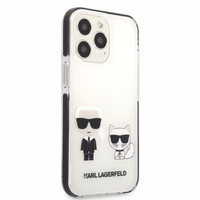 Karl Lagerfeld KLHCP13LTPEKCW iPhone 13 Pro / 13 6.1" cietais apvalks balts/balts Karl&Choupette
