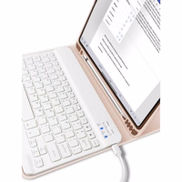 Tech-Protect SC Pen + Keyboard viedtālruņa apvalks ar klaviatūru iPad 10.9" 2022 - rozā