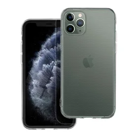 Viedtālruņa apvalks 2 mm paredzēts iPhone 11 Pro (kameras aizsardzība) caurspīdīgs