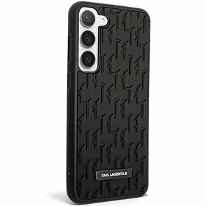 Karl Lagerfeld KLHCS23MRUPKLPK S23+ S916 cietais apvalks melns/melns 3D Monogram
