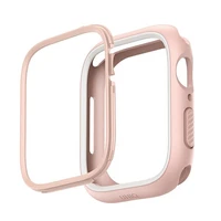 Uniq Moduo apvalks Apple Watch 4/5/6/7/8/SE/SE2 44/45mm - rozā un balta
