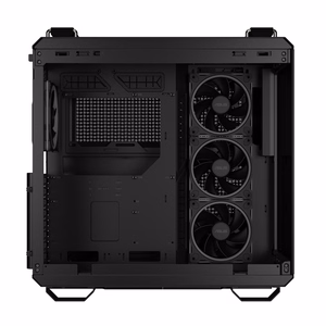 ASUS TUF Gaming GT502 Horizon datora korpuss MidiTower caurspīdīgs panelis ATX melns