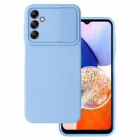 Camshield Mīksts viedtālruņa apvalks Samsung Galaxy A14 4G/5G - gaiši zils