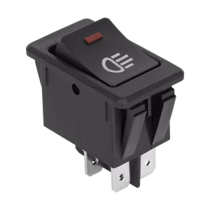 12 V gaismu slēdzis ar sarkanu LED