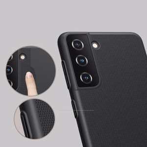 Nillkin Super Frosted Shield vāciņš ierīcei Samsung Galaxy S21+, balts