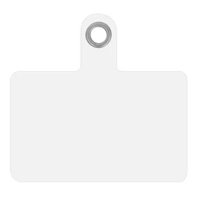 Ieliktnis tālrunim kulonam / stingrs - caurspīdīgs