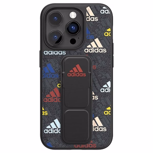 Adidas SP Viedtālruņa apvalks Grip iPhone 14 Pro melns/melns/krāsains 50251
