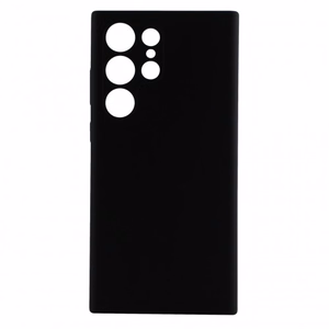 Telefona maciņš TM Pure Silicone priekš Huawei P60 Pro / Melns / (Blister)