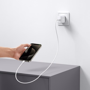 Joyroom JR-TCF24 USB-C PD 30W QC SFC network charger - white