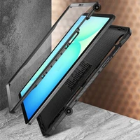 Supcase Unicorn Beetle Pro maciņš Samsung Galaxy Tab S10 FE+ Plus 13.1 melns