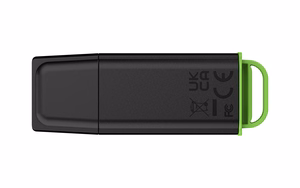 Kingston 256GB portatīvais USB 3.2 melns/zaļš