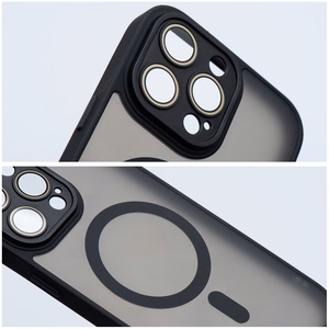 VARIETE MAG COVER Viedtālruņa apvalks saderīgs ar Magnētisko IPHONE 15 melns