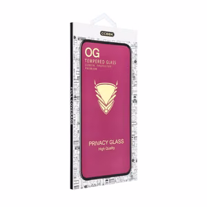 OG 6D Premium Privacy Glass privātuma aizsargstikls ierīcei iPhone 18, krāsa – melna