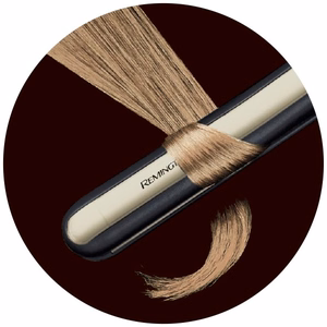 Remington Sleek & Curl S6500 – keramisks matu taisnotājs un lokšķēres, līdz 230 °C, melns