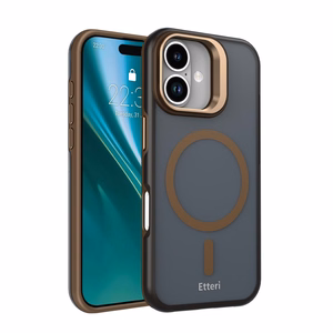 Etteri Morning Fog maciņš for iPhone 16 6,1" brūns