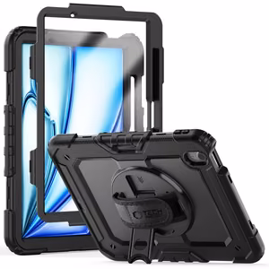 Tech-Protect Solid360 viedtālruņa apvalks iPad Air 11" 2024 - melns